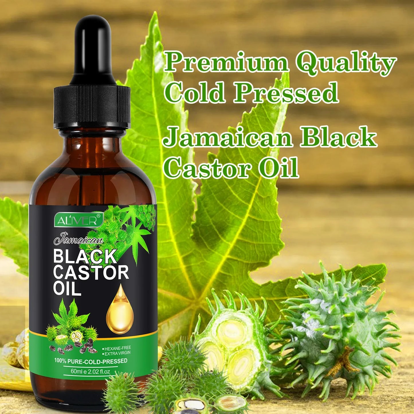 Aromatherapy massage Jamaican Black Castor Oil moisturizes