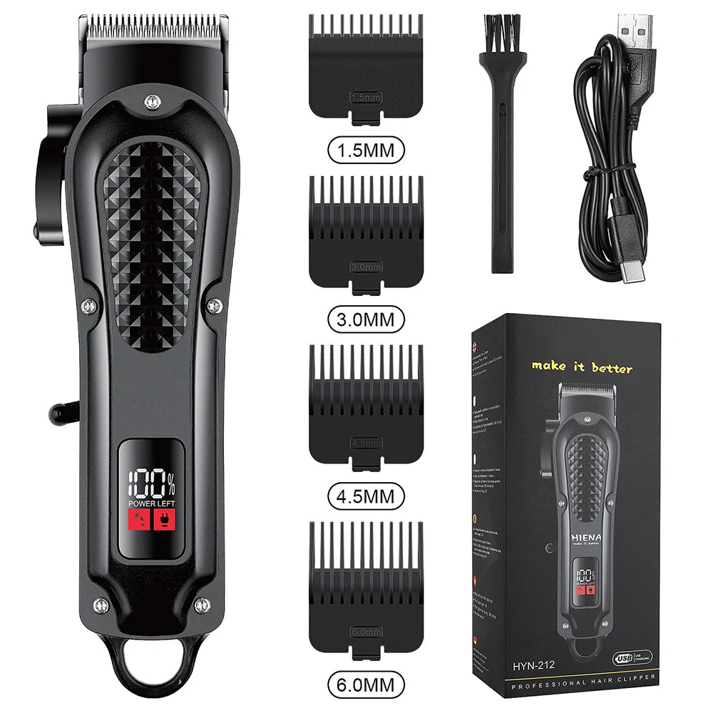 Professional Hair Clipper Cosinion - Rechargeable Hair Trimmer 160min Runtime