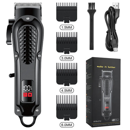 Professional Hair Clipper Cosinion - Rechargeable Hair Trimmer 160min Runtime