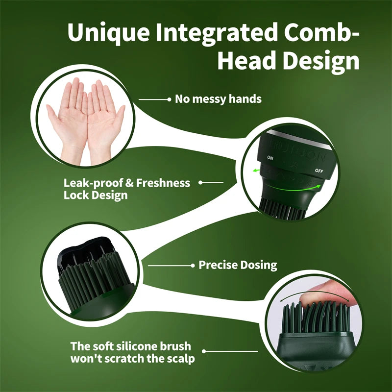 Black Hair Coloring Cream With Comb 50ml Hair Dye Shampoo