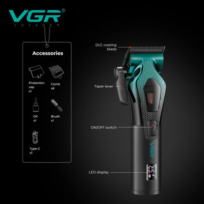 VGR high-end customized electric hair clipper V-271