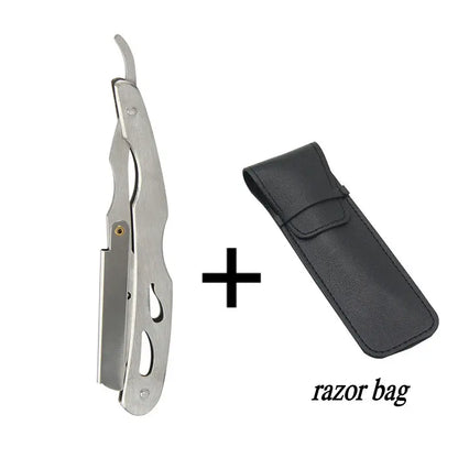Professional Manual Shaver Straight Edge Stainless Steel