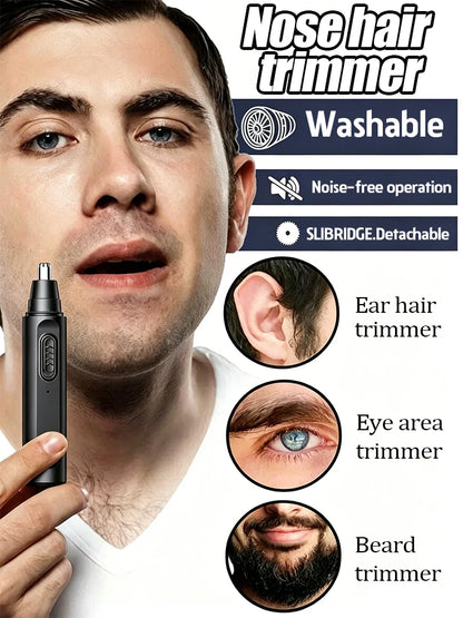 nose hair trimmer and ear for facial hair remover