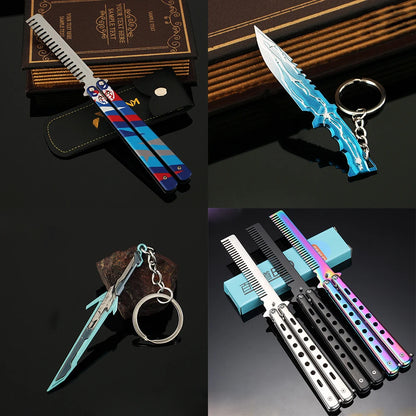 Valorant Yoru's Stylish Butterfly Knife Cosplay CSGO Hero Smite Knife