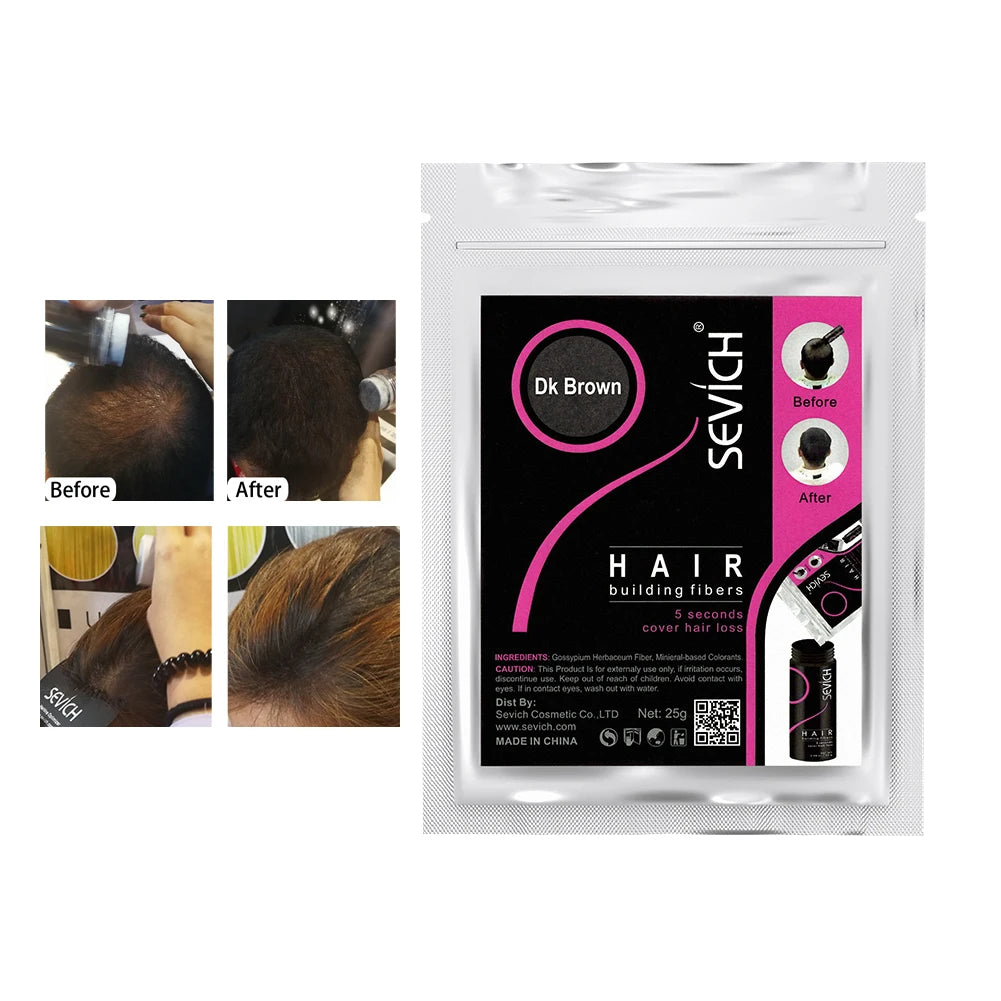 10 Color Keratin Hair Building Fiber Hair Loss Fiber
