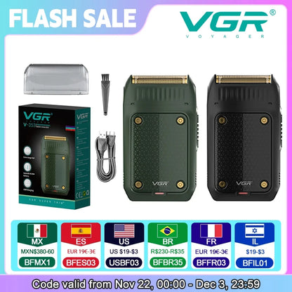 VGR popular men's shaver, convenient mini shaver V-353