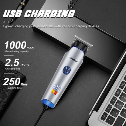 Men's Hair Clipper Salon Carving Electric Hair Trimmer
