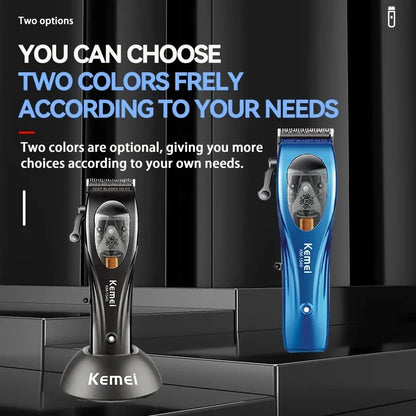 Kemei Professional Barber Cordless Hair Clipper Electric Trimmer
