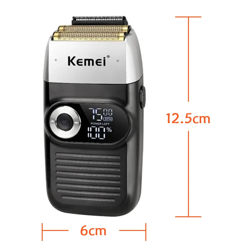 Kemei Rechargeable Cordless Shaver for Men KM-2026