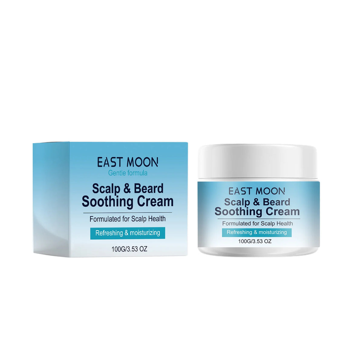 Men's scalp and beard cream with multiple plant extracts