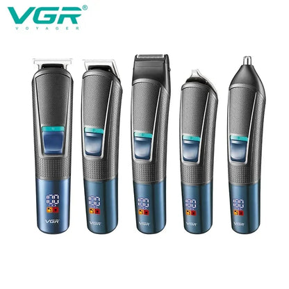 VGR All In One Beard Hair Trimmer For Men Grooming Kit
