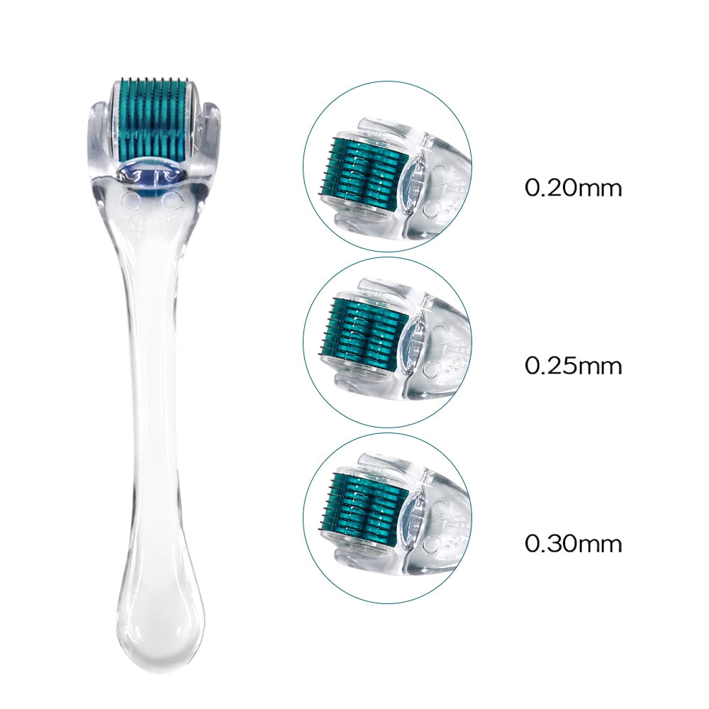 Professional Beauty Derma Roller Micro Face Roll Hair Growth