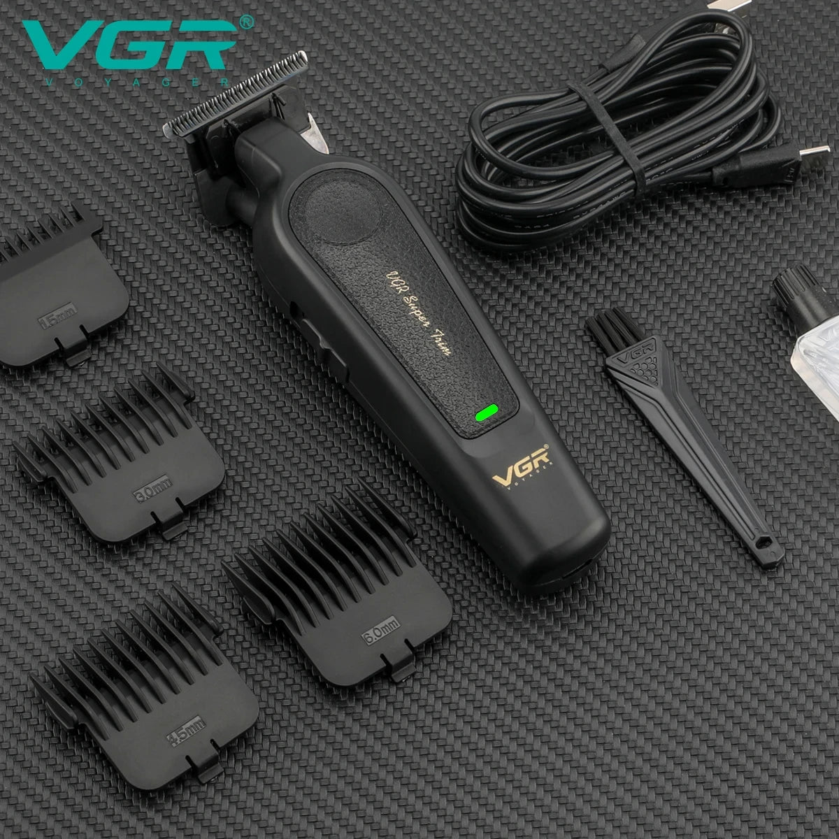 VGR V-995 electric hair clipper oil head carving