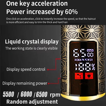 New Professional Electric Shaver for Men Razor Beard Trimmer