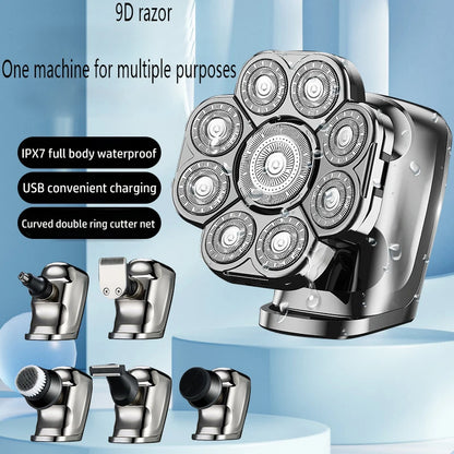 Grooming Kit 6 in1 Head Electric Shaver For Men Beard Hair Trimmer