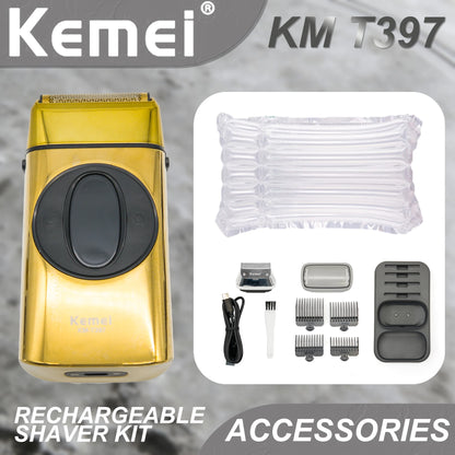 Kemei Beard Trimmer Professional IPX7 2 IN 1 KM-397