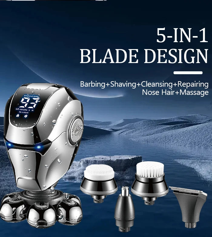Kemei Head Electric Shavers For Bald Men Waterproof km-780