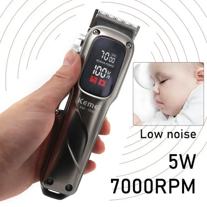 km-1550 New Design Hair Trimmer Professional Electric Clippers