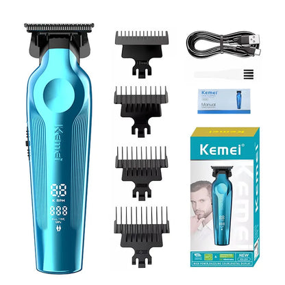 Kemei Hair Clipper Kit for Men Big Power 9000RPM KM-1763 KM-264