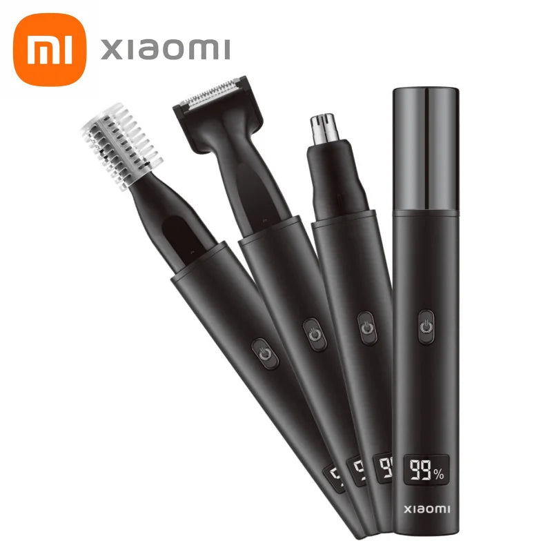 XIAOMI New 3 in 1 Electric Rechargeable Nose Ear Hair Trimmer