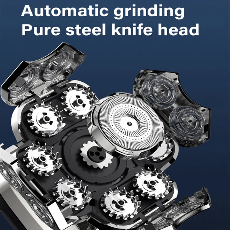 YUNCHi 6 in 1 Grooming Kit Electric Shaver Men's Beard