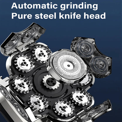 YUNCHi 6 in 1 Grooming Kit Electric Shaver Men's Beard