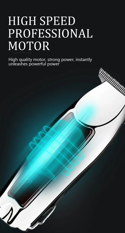 Rechargeable cordless hair trimmer for men grooming