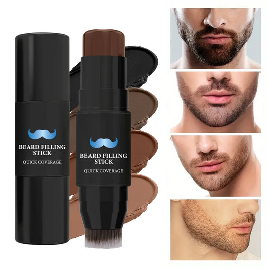Beard Pencil Filler Stick And Brush for Men Beard Pen hair root
