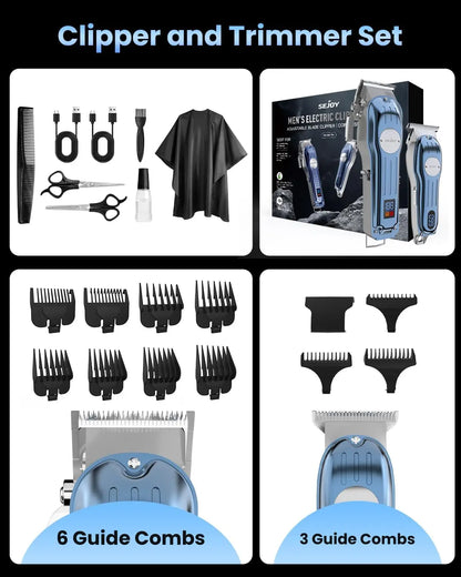 SEJOY Professional Hair Clippers for Men Cordless Clippers