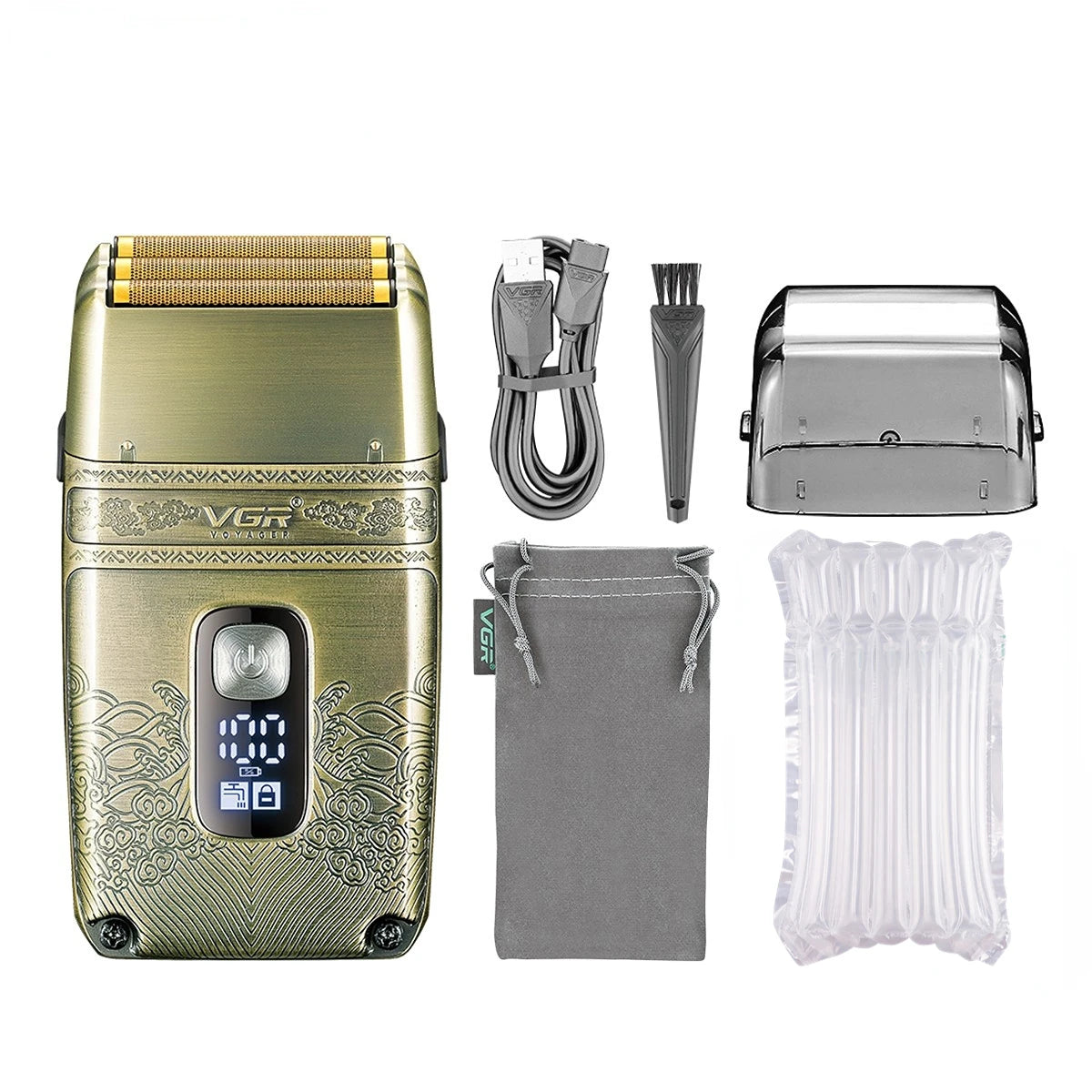 VGR Shaver Waterproof Beard Trimmer Professional Razor