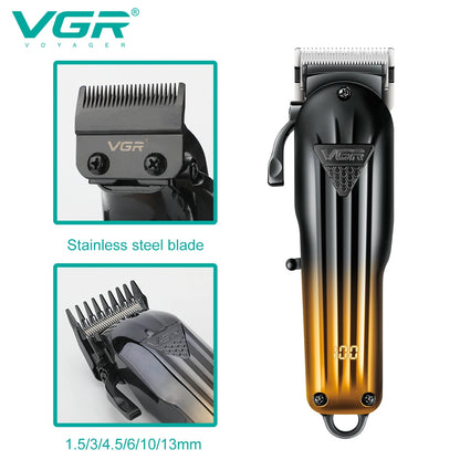 VGR Trimmer Professional Hair Cutting Machine Cordless Hair Clipper V-644