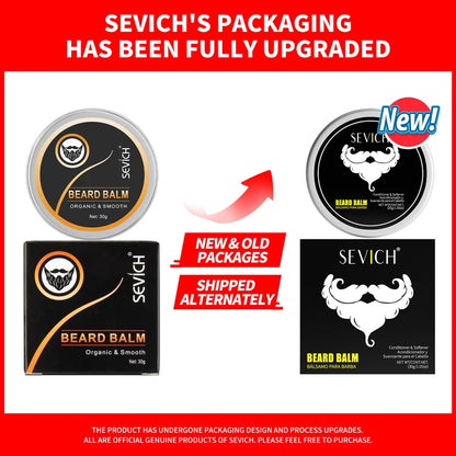 Men Beard Crewam Natural Beard Balm Wax for Men Moisturizing
