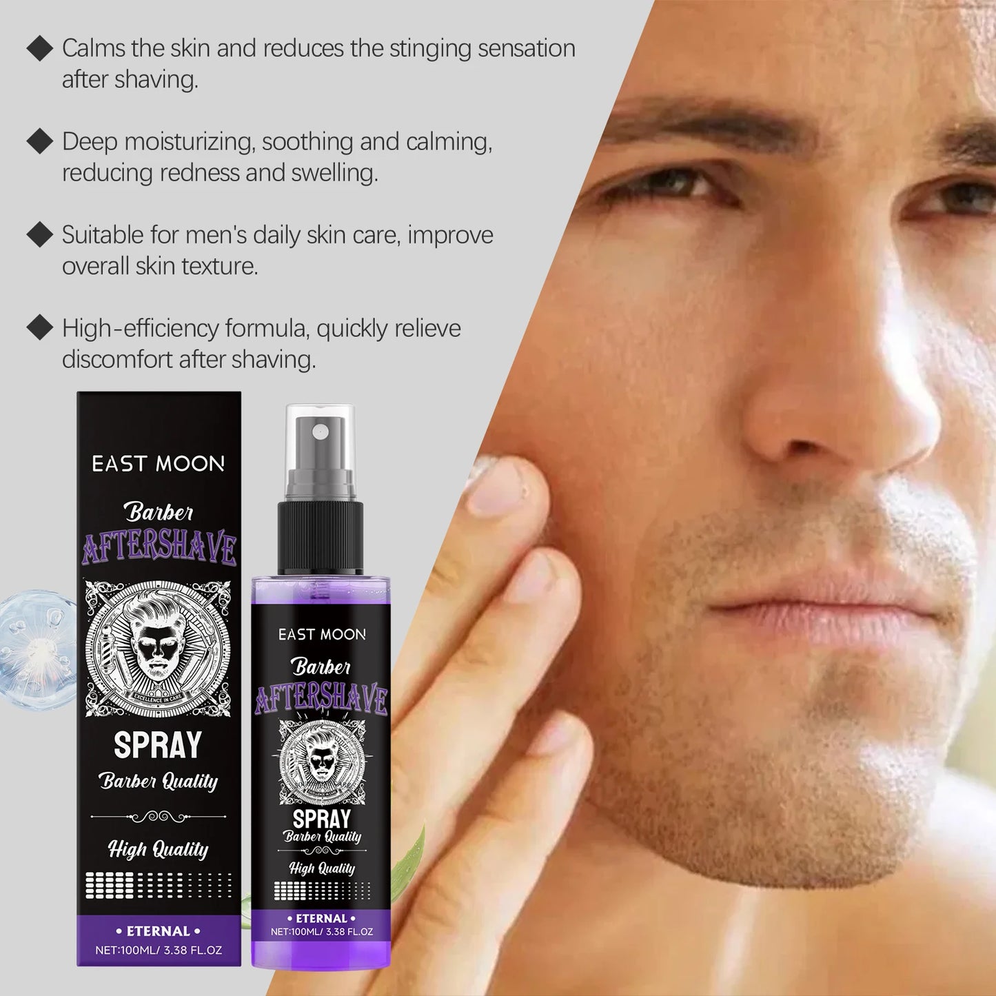 Deep Moisturizing Aftershave Spray Aftershave Nourish Oil