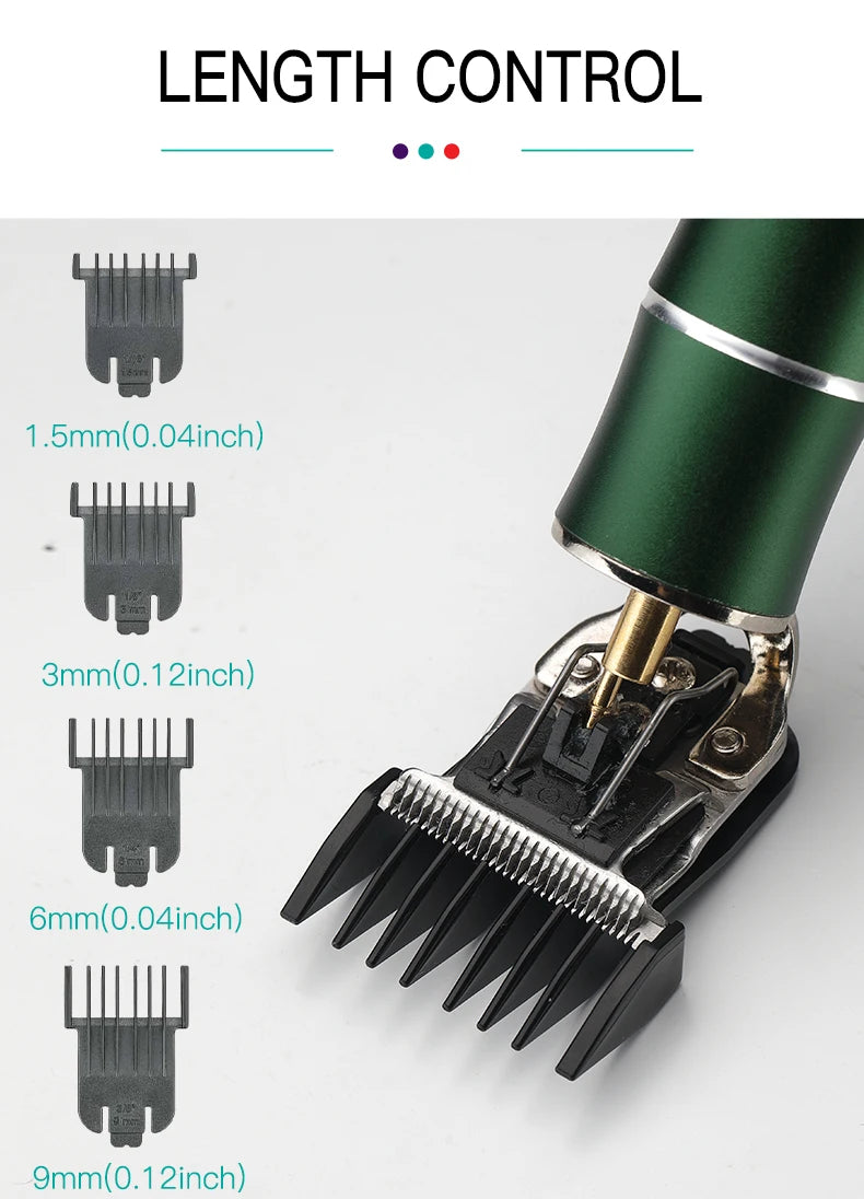 VGR Retro Metal Electric Hair Clipper Hair Trimmer V-193