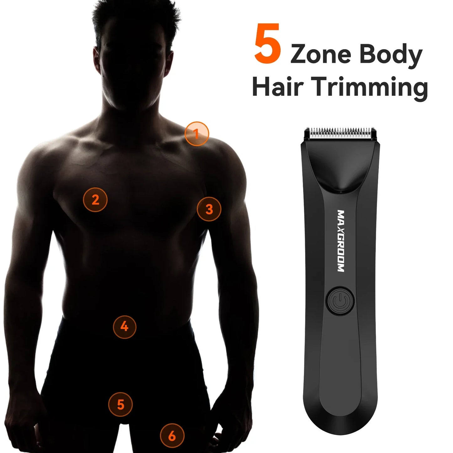 Body Hair Trimmer Shaver for Men Ball Trimmer