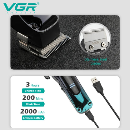VGR V-013 professional electric clipper 6500 RPM