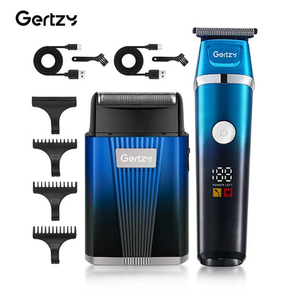 USB rechargeable electric shaver hair clipper set