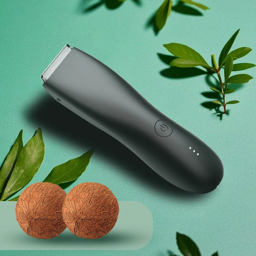Men's Electric Groin & Body Shaver Trimmer
