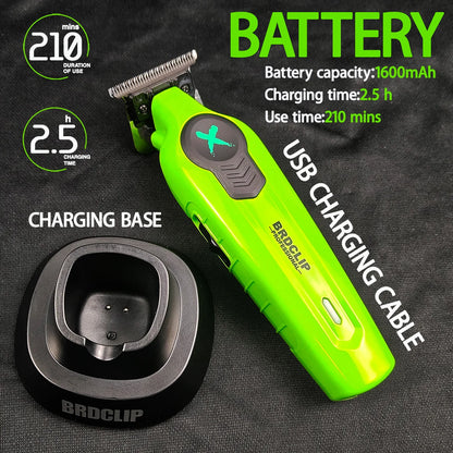 New BRDCLIP FA1T Green Professional Hair Trimmer