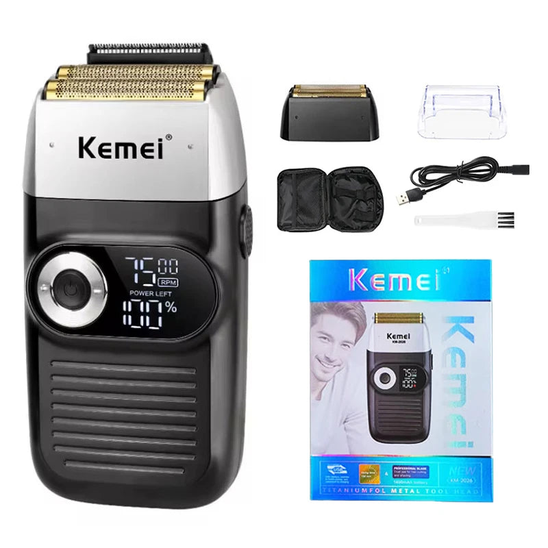 Kemei Original Multi-functional 2 In 1 Electric Shaver