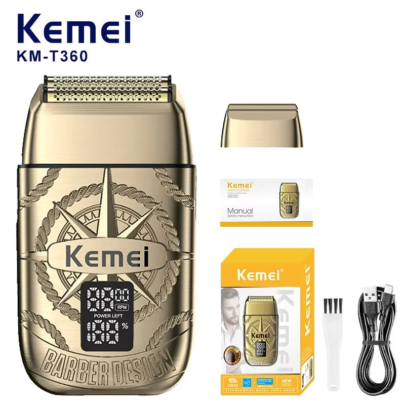 Kemei T362 8500RPM High Speed Dural Blades Trimmers