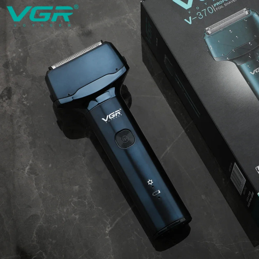 VGR 3 Blades Professional Electric Shaver For Men V-371