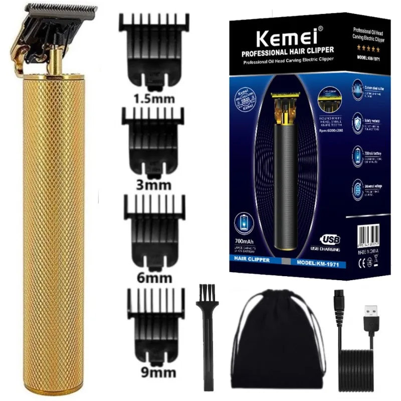 kemei 1971 Rechargeable barber hair trimmer