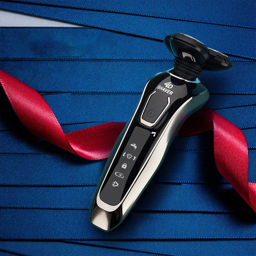 Professional men's electric shave for facial trimming