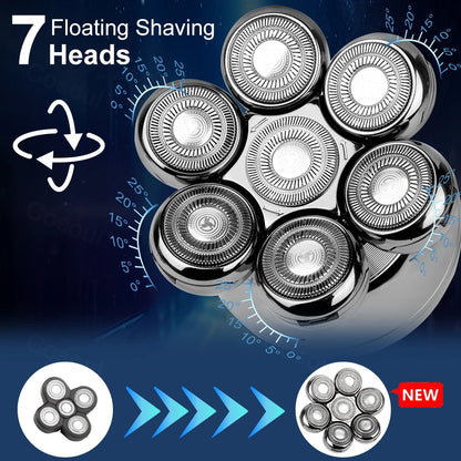 Shaver for Men Electric Shaver Bald Head Shaver 5 in 1