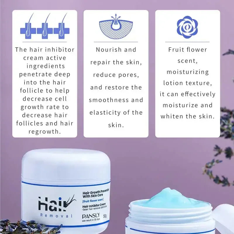 50g Hair Removal Cream for Unisex Reduce Hair Growth