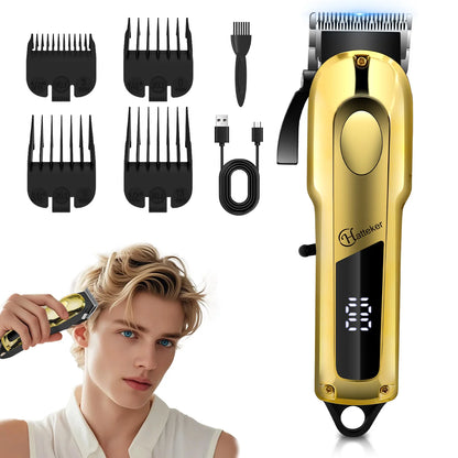HATTEKER professional Hair Clipper Adjustable Blade for Men