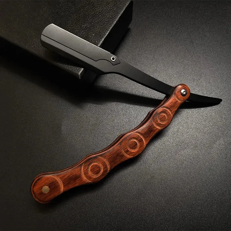 Wooden trimmer manual shaver professional straight edge