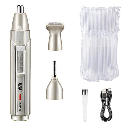 Original Kemei all in one Rechargeable Ear Nose Hair Trimmer