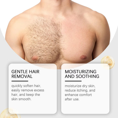 East Moon Men Hair Removal Cream Intimate Areas Painless Removal